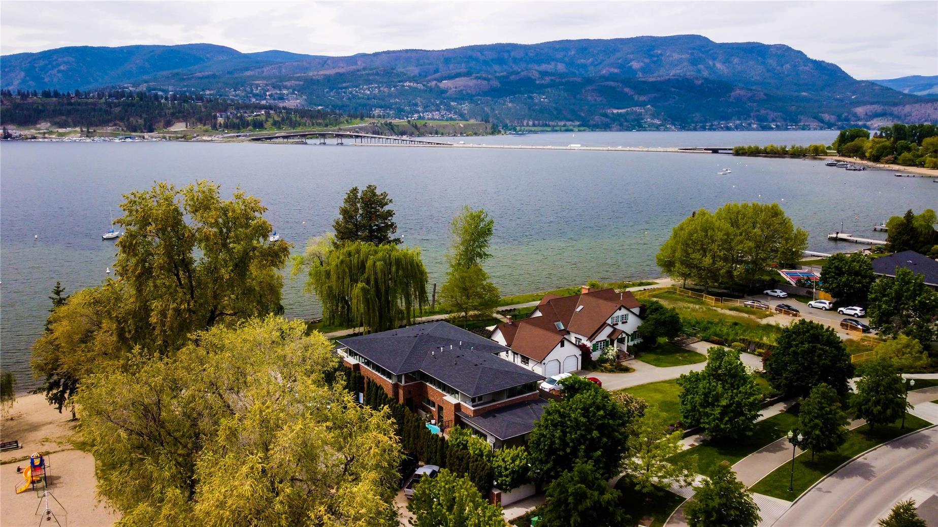 Aerial view of Abbott Lakeside Duplex