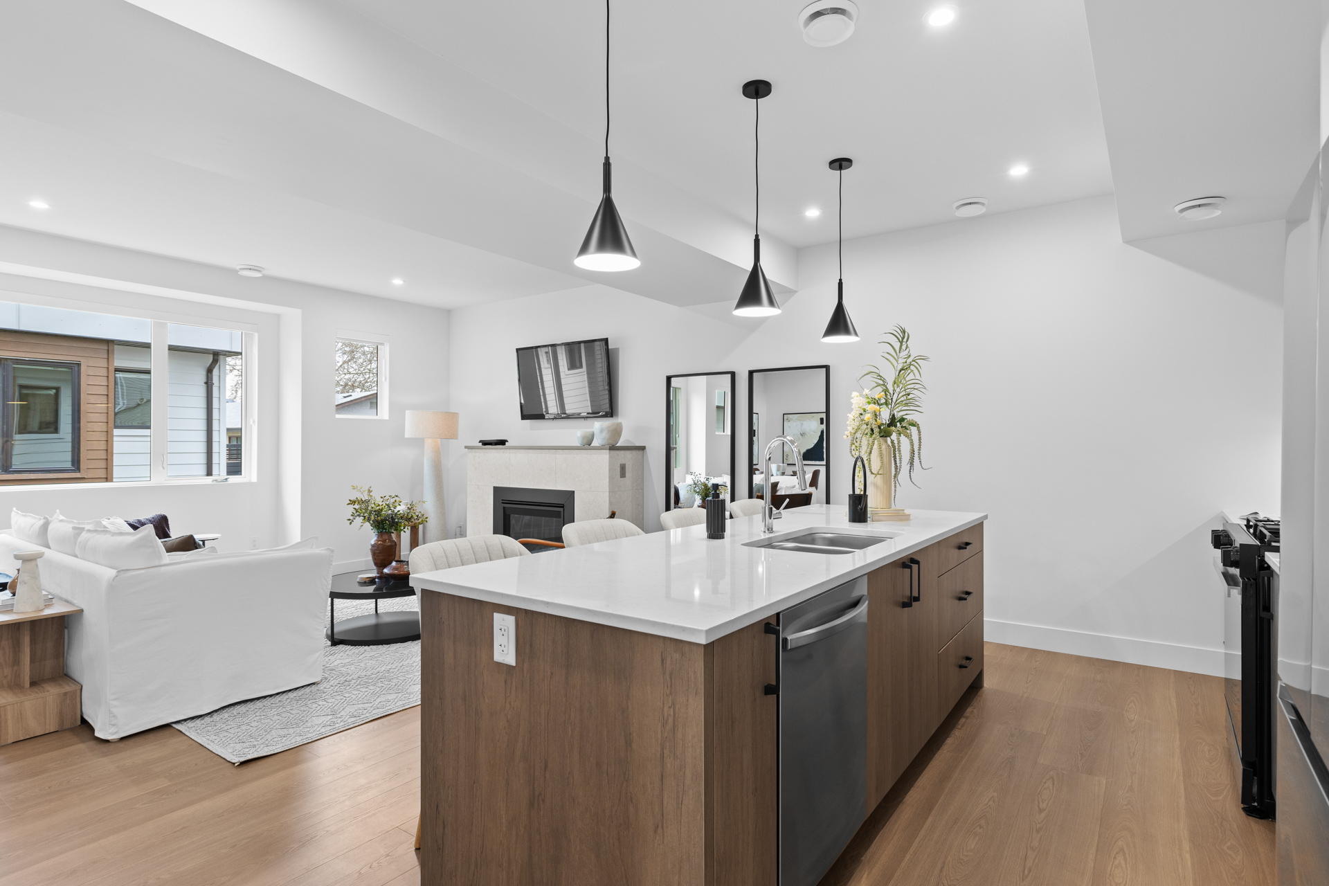 Second kitchen view at Inkar Road Townhomes