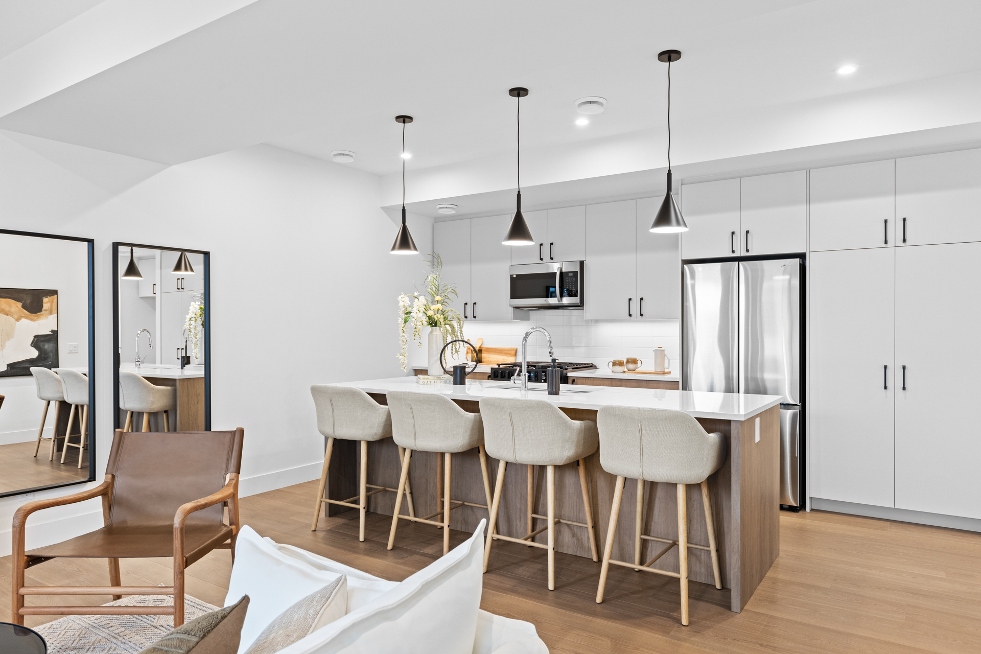 Kitchen interior at Inkar Road Townhomes