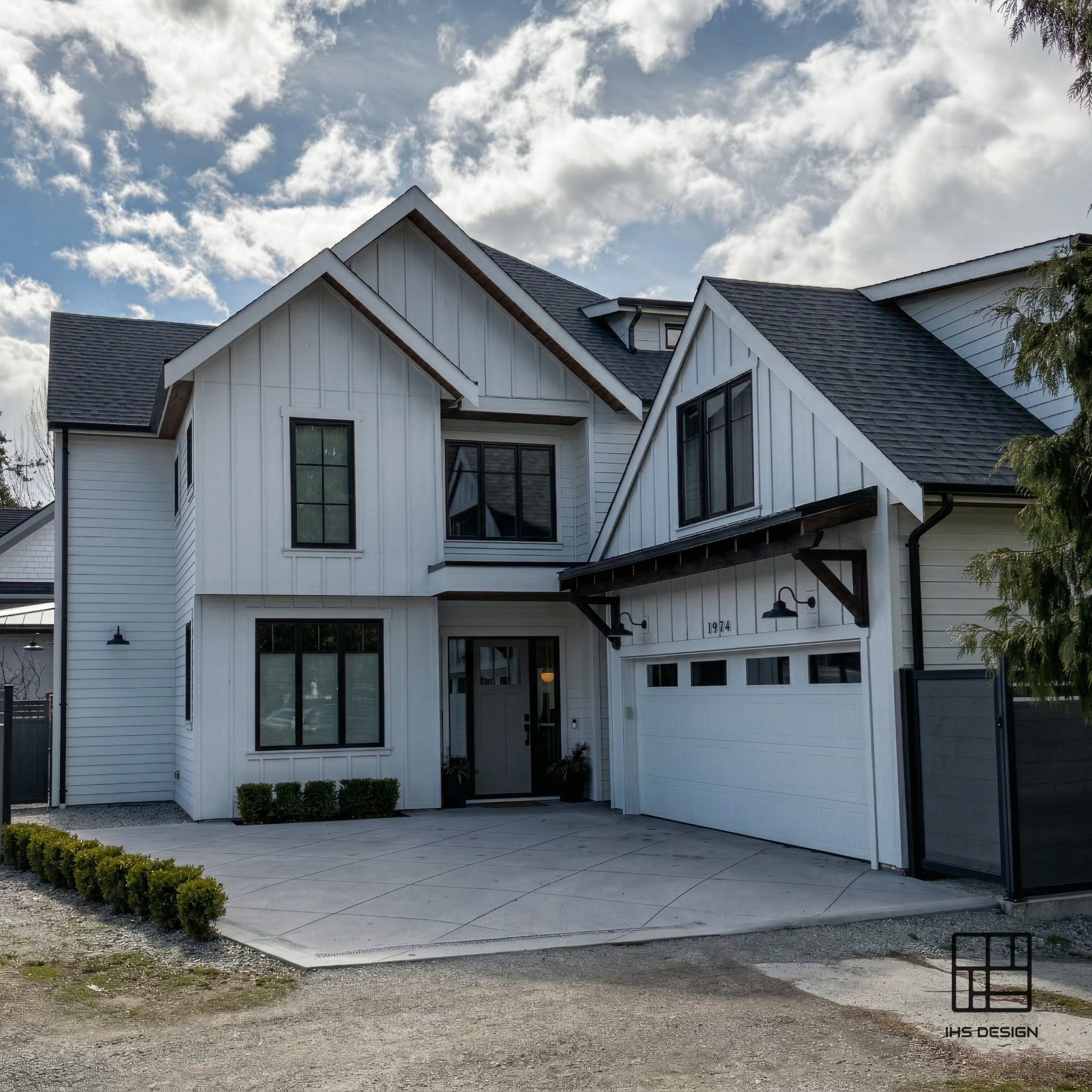 Exterior view of Park Avenue Infill Residence
